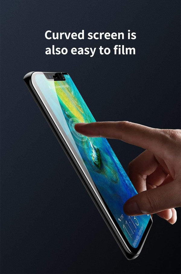 Planet Gates Baseus 0.3mm Screen Protector Tempered Glass For Huawei Mate 20 Pro Full Coverage Curved Toughened Glass Film For Huawei Mate20