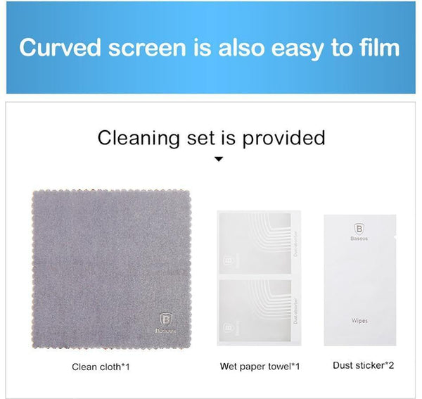 Planet Gates Baseus 0.3MM Screen Protector Tempered Glass For OPPO Find X Curved Edge Full Cover Toughened Protection Glass Film For Find X