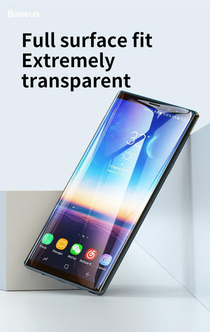 Planet Gates Baseus 0.3mm Screen Protector Tempered Glass For Samsung Galaxy Note 9 Curved Protective Toughened Glass Film For Samsung Note9