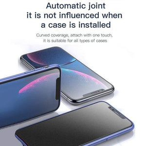 Baseus 0.3mm Tempered Glass for iPhone X Xs Full Cover Protective Glass For iPhone Xs Screen Protector for iPhone X Xs (black For iPhone X XS)