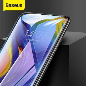 Baseus 0.3mm Thin Protective Glass For Xiaomi Mix 3 Screen Protector 9H Scratch Proof Anti Blue Tempered Glass For Xiaomi Mix3
