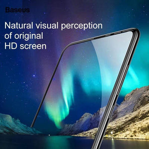 Baseus 0.3mm Thin Protective Glass For Xiaomi Mix 3 Screen Protector 9H Scratch Proof Anti Blue Tempered Glass For Xiaomi Mix3