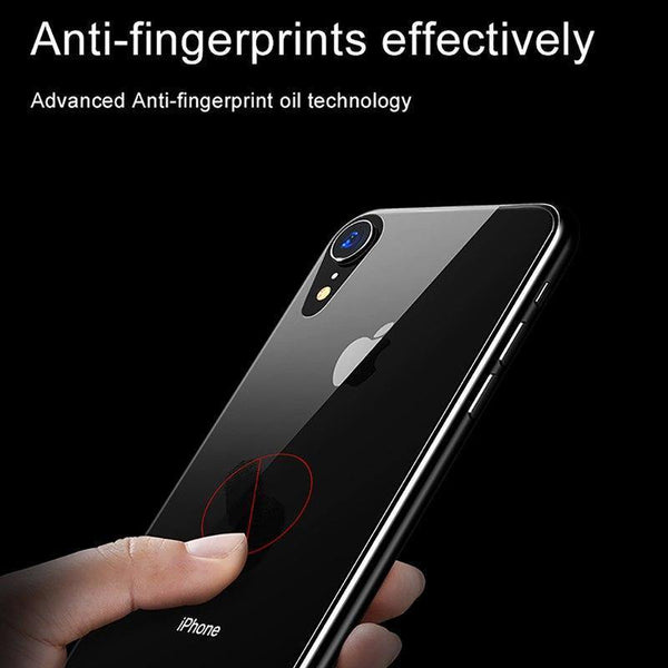 Planet Gates Baseus 0.3mm Transparent Back Screen Protector For iPhone XR Tempered Glass Protective Back Film For iPhoneXr Back Cover Glass