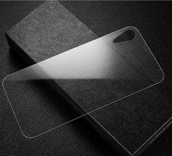 Planet Gates Baseus 0.3mm Transparent Back Screen Protector For iPhone XR Tempered Glass Protective Back Film For iPhoneXr Back Cover Glass