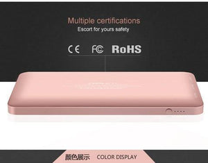 Planet Gates Baseus 10000mAh Dual USB Power bank Portable Mobile Phone Charger Powerbank For iPhone Xiaomi External Battery Poverbank