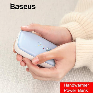 Planet Gates Baseus 10000mAh Mini Handwarmer Power Bank For iPhone Samsung Huawei Xiaomi USB Powerbank Portable External Battery Charger Bank