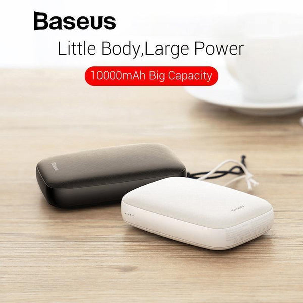 Planet Gates Baseus 10000mAh Mini Power Bank For iPhone Samsung Huawei Xiaomi Powerbank Portable USB Charging Power Bank External Battery