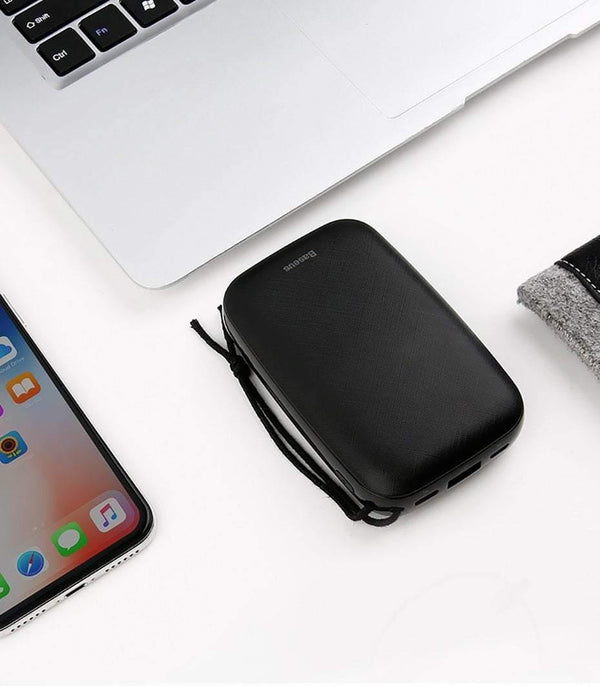 Planet Gates Baseus 10000mAh Mini Power Bank For iPhone Samsung Huawei Xiaomi Powerbank Portable USB Charging Power Bank External Battery