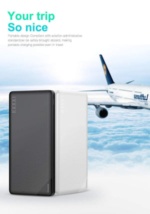 Planet Gates Baseus 10000mAh Power Bank For iPhone Mobile Phone External Battery Pack Mini Portable Power Bank Dual USB Charger Powerbank