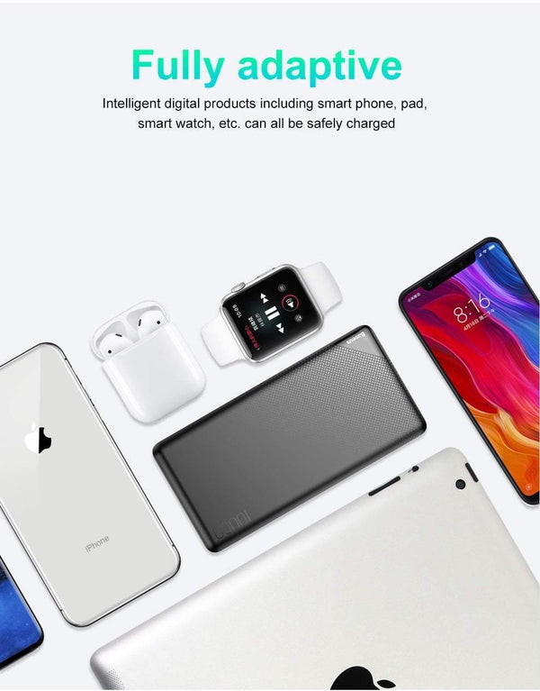 Planet Gates Baseus 10000mAh Power Bank For iPhone Mobile Phone External Battery Pack Mini Portable Power Bank Dual USB Charger Powerbank