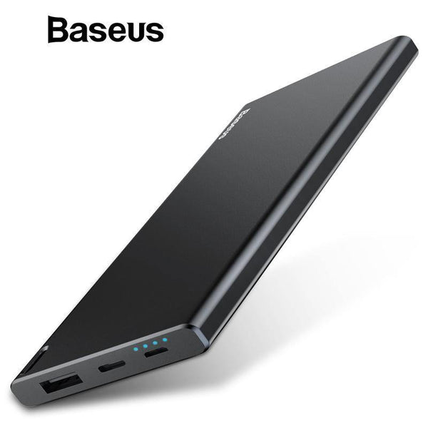 Planet Gates Baseus 10000mAh Power Bank For iPhone Xs Max Samsung Xiaomi Huawei Powerbank Mini Portable USB Charger External Battery Pack
