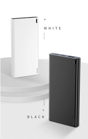 Planet Gates Baseus 10000mAh Power Bank For iPhone Xs Max Samsung Xiaomi Huawei Powerbank Mini Portable USB Charger External Battery Pack
