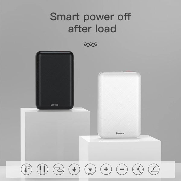 Planet Gates Baseus 10000mAh USB PD 3A Fast Charging Power Bank For iPhone Xs Xs Max USB Charging Powerbank For Samasung Xiaomi Huawei Bank