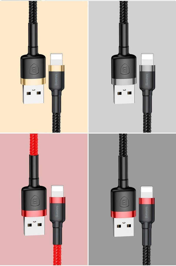 Planet Gates Baseus 10Pcs/Lot USB Cable for iPhone Cable X 8 7 6 6s 5 5s Fast Charging Cable Mobile Phone Charger Cord Adapter USB Data Cable