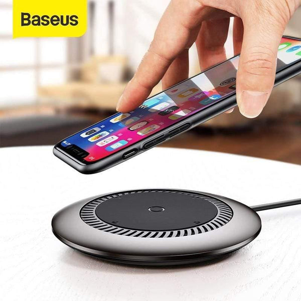 Baseus 10W Qi Wireless Charger for iPhone X XS MAX XR 8 Plus Fast Wireless Charging Pad for Samsung Galaxy S8 S9 S10