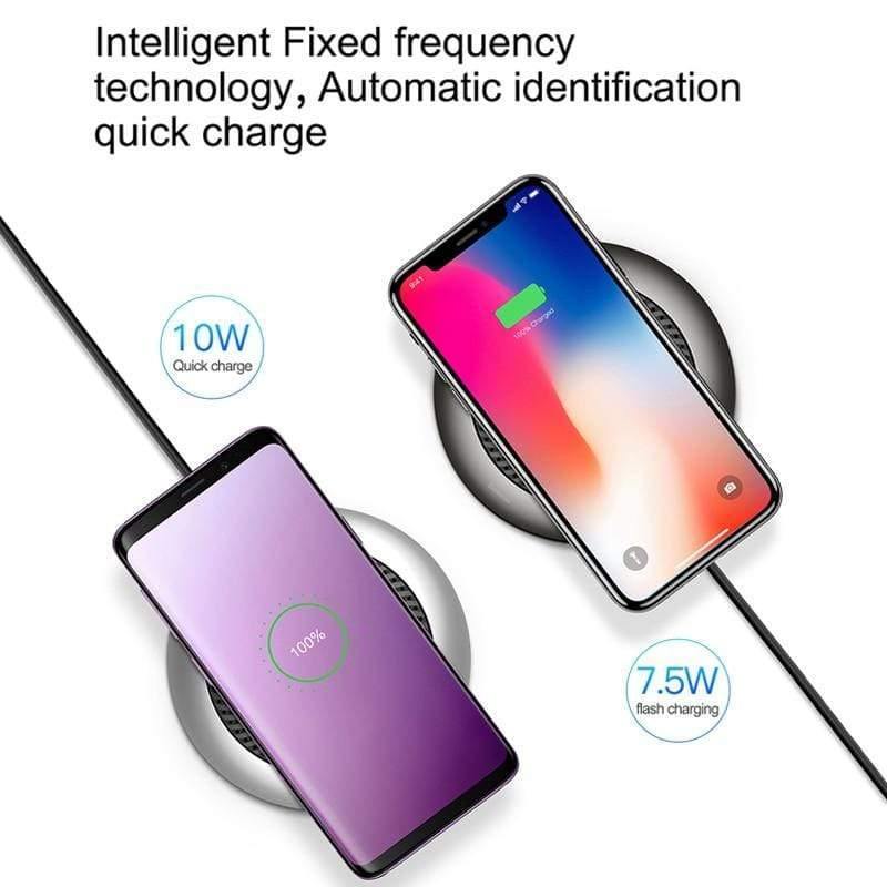 Baseus 10W Qi Wireless Charger for iPhone X XS MAX XR 8 Plus Fast Wireless Charging Pad for Samsung Galaxy S8 S9 S10