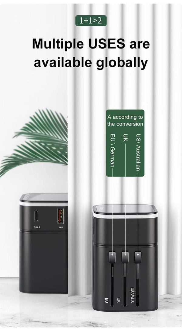 Planet Gates Baseus 18W Travel EU USB Charger Support Quick Charge 3.0 for Samsung Phone Charger PD 3.0 Charger for iPhone Chargeur USB