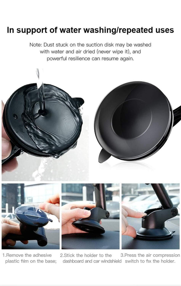 Planet Gates Baseus 2 in1 Qi Wireless Car Charger for iPhone X XS XR Samsung S9 Quick Wireless Charging Charger Car Mount Mobile Phone Holder