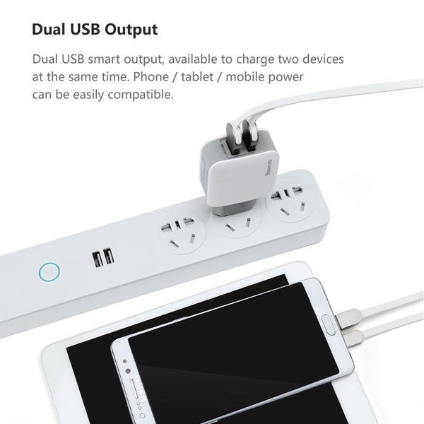 Planet Gates Baseus 2 USB EU Charger Plug For Samsung Huawei Xiaomi Dual USB Port Travel Wall Charger Mobile Phone USB Charger Adapter 5V2.4A