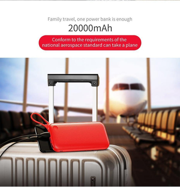 Planet Gates Baseus 20000mAh Power Bank For iPhone Xs Max XR 8 7 Samsung S9 USB PD Fast Charging + Dual QC3.0 Quick Charger Powerbank MacBook