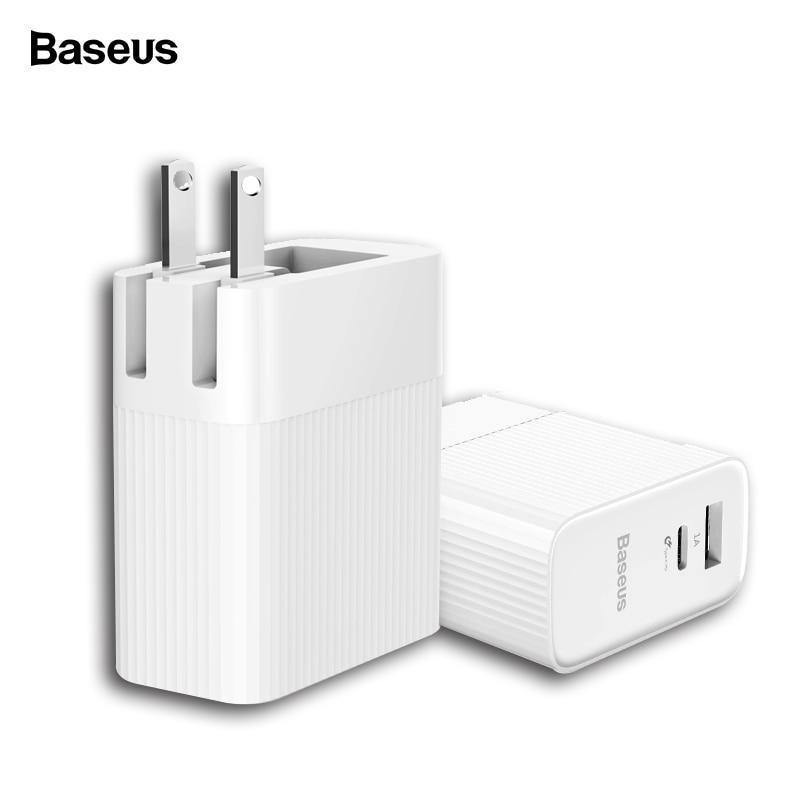 Planet Gates Baseus 29W Type C PD 3.0 USB Charger For iPhone Xs Max Xr Xs X 8 USB C PD Fast Charging Mobile Phone Charger For iPad Pro Huawei