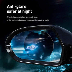 Baseus 2Pcs 0.15mm Car Rearview Mirror Protective Films Anti Fog Window Foils Waterproof Rainproof Protective Car Sticker