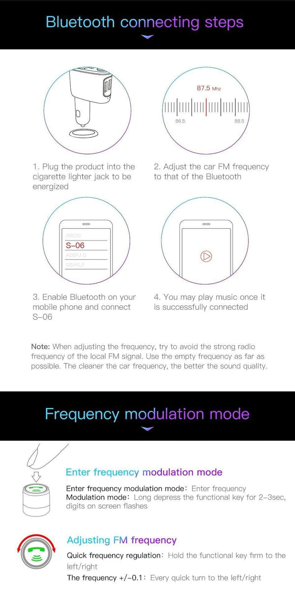 Planet Gates Baseus 3.4A Dual USB Car Charger For iPhone Bluetooth FM Transmitter Car Kit MP3 Player FM Modulator Fast Mobile Phone Charger