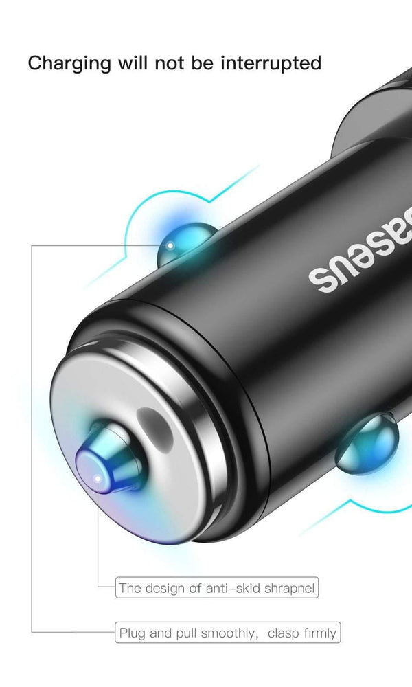 Planet Gates Baseus 3.4A Dual USB Car Charger For iPhone xs Samsung Xiaomi iPad 2 Port LED Car Mobile Phone Charger Fast Car Charging Charger