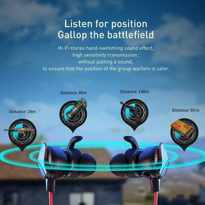 Baseus 3.5mm In-ear Gaming Earphone For Pubg Controller GAMO-15 3D Stereo earphones For Mobile pubg Gamer with Detachable HD Mic
