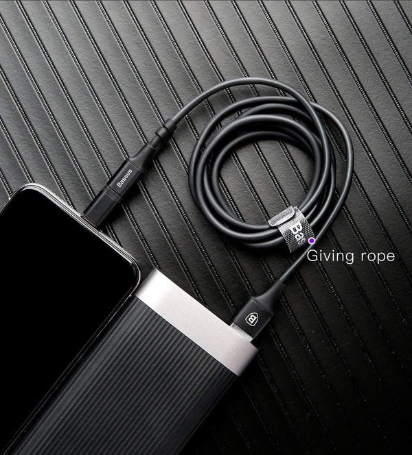 Planet Gates Baseus 3 in 1 USB Cable For iPhone Micro USB Type C Charger Cable For iPhone Xs Max X 8 7 Samsung Oneplus Android Phone Cables