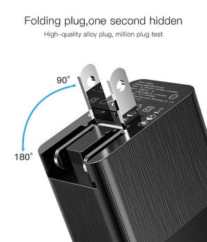 Planet Gates Baseus 3 Port USB Charger 3in1 Triple EU US UK Plug 2.4A Travel Wall Charger Adapter for iPhone Samsung Xiaomi Phone USB Charger