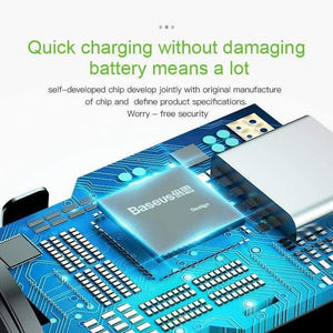 Baseus 30W Quick Charge 4.0 3.0 Car Charger For Xiaomi Mi9 Samsung S9 Fast PD AFC SCP for Huawei Supercharge Car Phone Charger