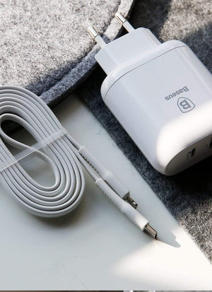 Planet Gates Baseus 32W USB C PD Charger For iPhone Xs X Quick Charge Type C PD 3.0 Mobile Phone Charger Fast Charging Type-c PD USB Charger