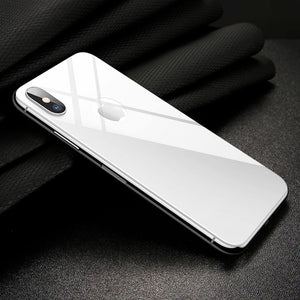 Planet Gates Baseus 3D Full Screen Protective Glass For iPhone X Screen Protector Front Film + Back Cover Glass For iPhone X Tempered Glass