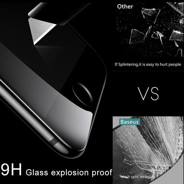 Planet Gates Baseus 3D Screen Protector For iPhone 7 7 Plus Anti Spy Privacy Protective Glass For iPhone 8 8 Plus Tempered Glass Filme