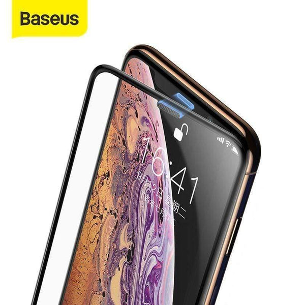 Baseus 3D Screen Protector For iPhone XR 0.3mm Ultra Thin Protective Glass For iPhone Xs X Xs Max 7 8 Tempered Glass Front Film
