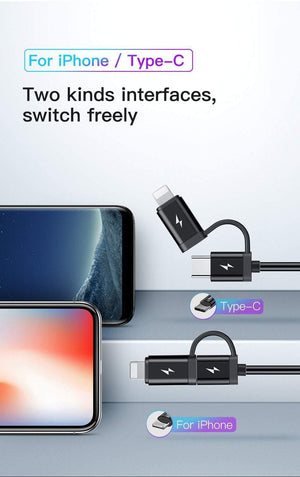Planet Gates Baseus 4.8A USB Car Charger For iPhone Samsung Xiaomi mi Fast Car Charging Mobile Phone Charger With Spring 2 in 1 USB Cable