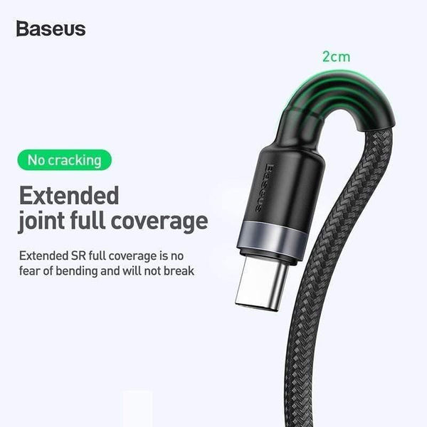 Baseus 40W Supecharge USB Type C Cable for Huawei P30 Mate 20 30 Pro 5A Fast Charging Quick Charge 3.0 Type USB-C Data Cable