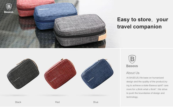 Baseus 7.2 inch Universal Phone Bag For iPhone XR Xs Max 8 8 Plus Samsung Huawei Phone Cases Simple Waterproof Phone Bags Cover - Planet Gates