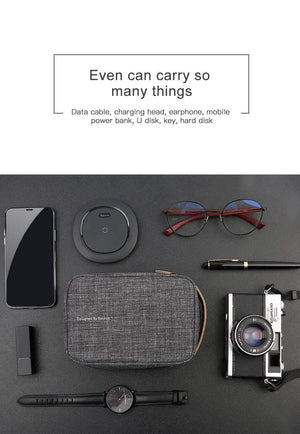 Planet Gates Baseus 7.2 inch Universal Phone Bag For iPhone XR Xs Max 8 8 Plus Samsung Huawei Phone Cases Simple Waterproof Phone Bags Cover