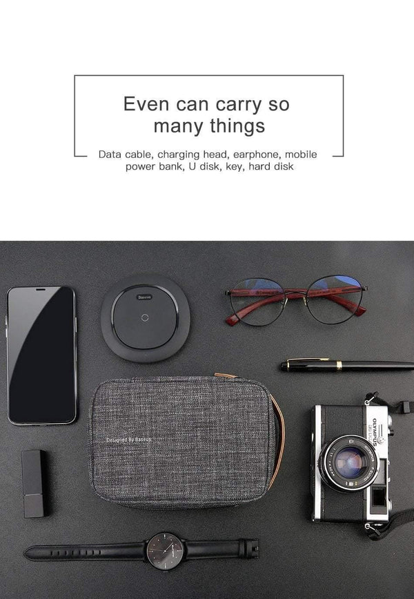 Planet Gates Baseus 7.2 inch Universal Phone Bag For iPhone XR Xs Max 8 8 Plus Samsung Huawei Phone Cases Simple Waterproof Phone Bags Cover