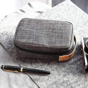 Baseus 7.2'' Universal Phone Bag For iPhone XR Xs Max 7 Samsung S10 P30 Pro Phone Case Portable Phone Storage Bags Pouch (Black)