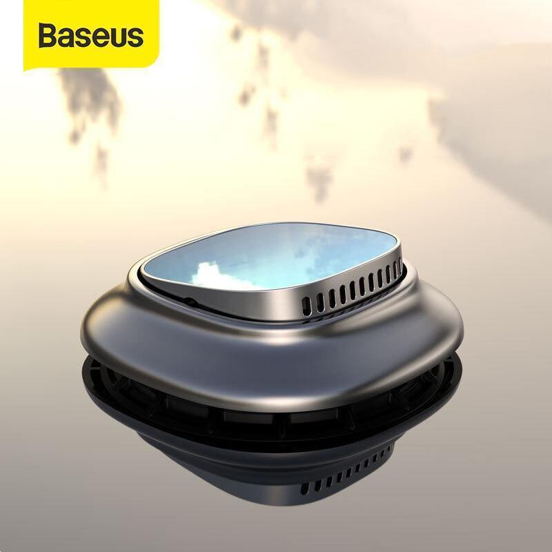 Baseus Alloy Car Air Freshener Perfume Fragrance Auto Aroma Diffuser Aromatherapy Solid Air Outlet Dashboard Perfume Holder