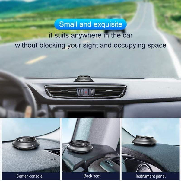 Baseus Alloy Car Air Freshener Perfume Fragrance Auto Aroma Diffuser Aromatherapy Solid Air Outlet Dashboard Perfume Holder