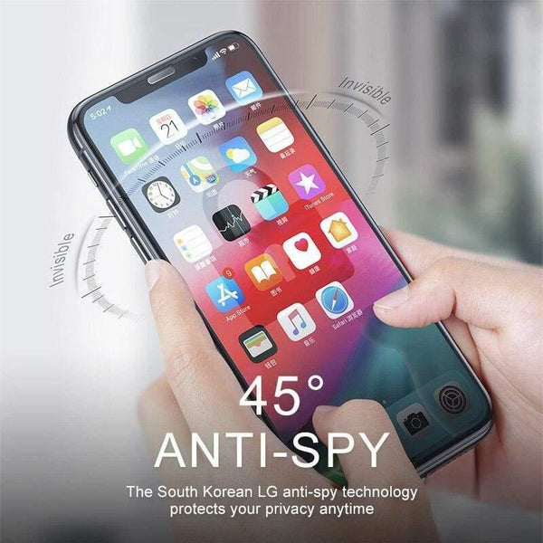 Baseus Anti Glare Protective Glass For iPhone XR Xs Max Screen Protector 0.3mm 3D Full Coverage Tempered Glass For iPhone X Xs