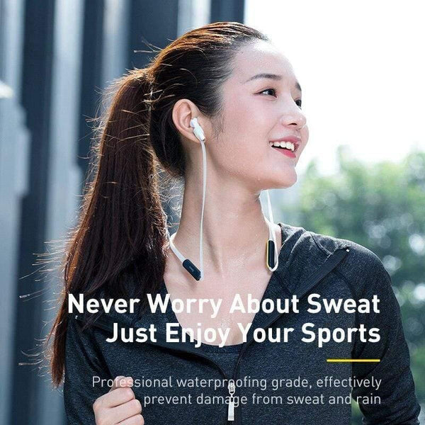 Baseus Anti-lost Neck Strap Wireless Earphone String Rope for Airpods 1/2 Magnetic attraction luminous Anti-loss Lanyard
