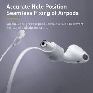Baseus Anti-lost Neck Strap Wireless Earphone String Rope for Airpods 1/2 Magnetic attraction luminous Anti-loss Lanyard