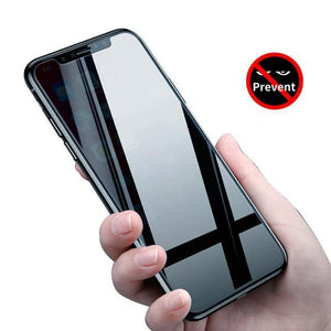 Planet Gates Baseus Anti Spy Glass For iPhone X 10 Screen Protector Tempered Glass For iPhoneX IX Anti Peeping Privacy Toughened Glass Film