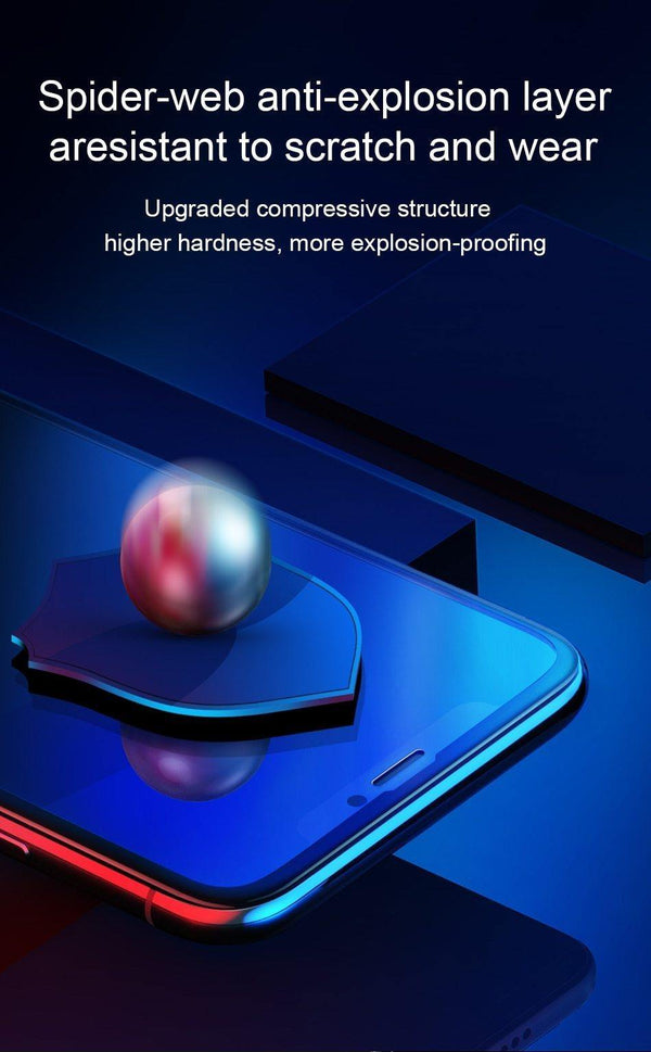 Planet Gates Baseus Anti Spy Screen Protector For iPhone X 0.3mm Full Coverage 9H Tempered Glass For iPhone X Protective Glass Film