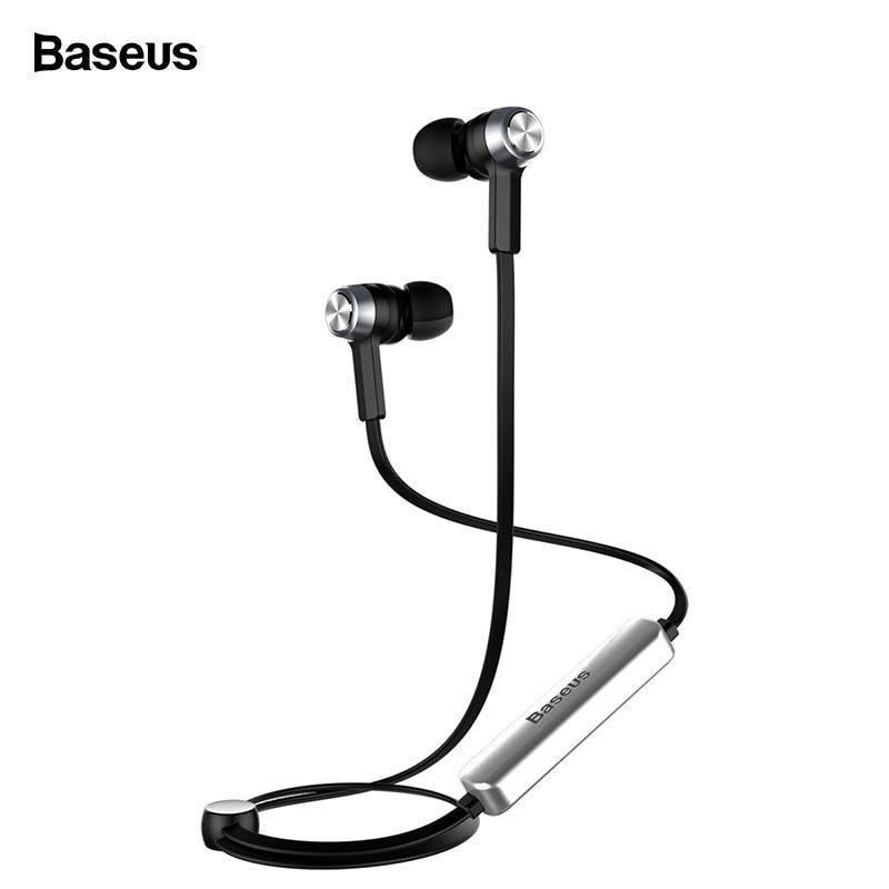 Planet Gates Baseus B11 Magnet Wireless Bluetooth Earphone Sport V4.1 Bluetooth Headset Headphone With Mic Stereo Earbuds For iPhone Xiaomi